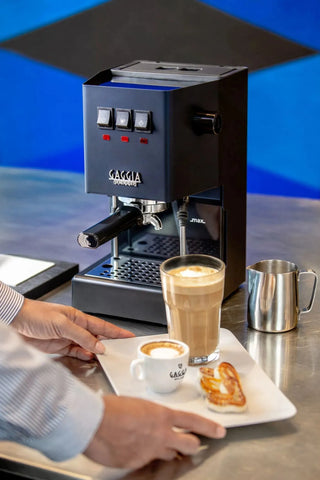 Gaggia Classic Evo, Blau - Kaffeewelt